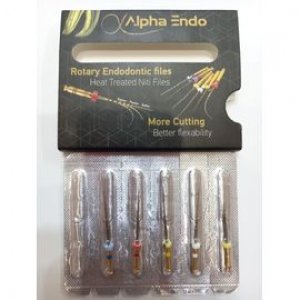 ALPHA ENDO ROTARY FILES ALPHA PRO+ (5PCS)